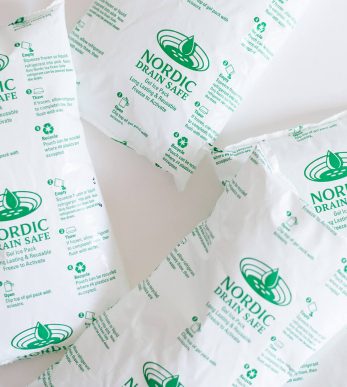 Packaging for Nordic Drain Safe